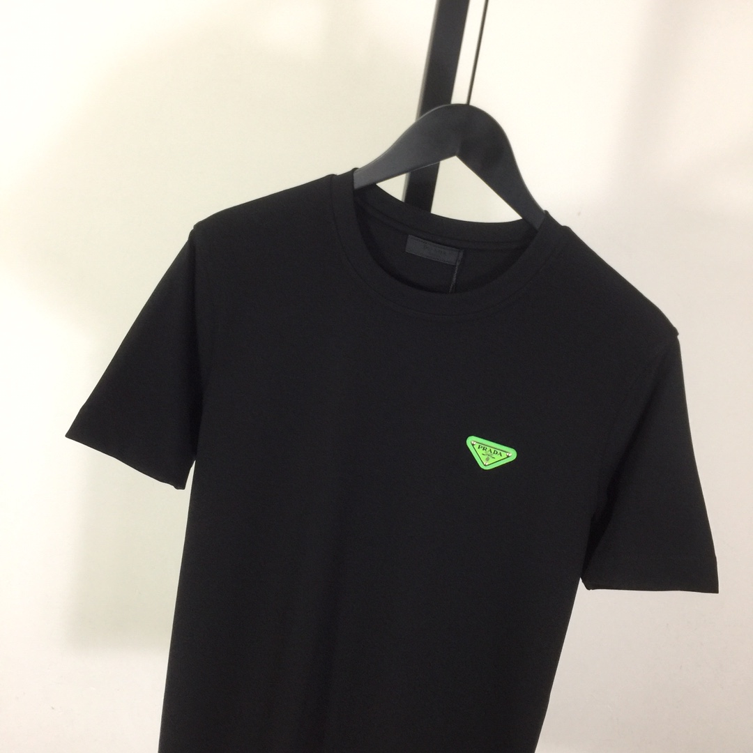 Prada Cotton T-Shirt - DesignerGu