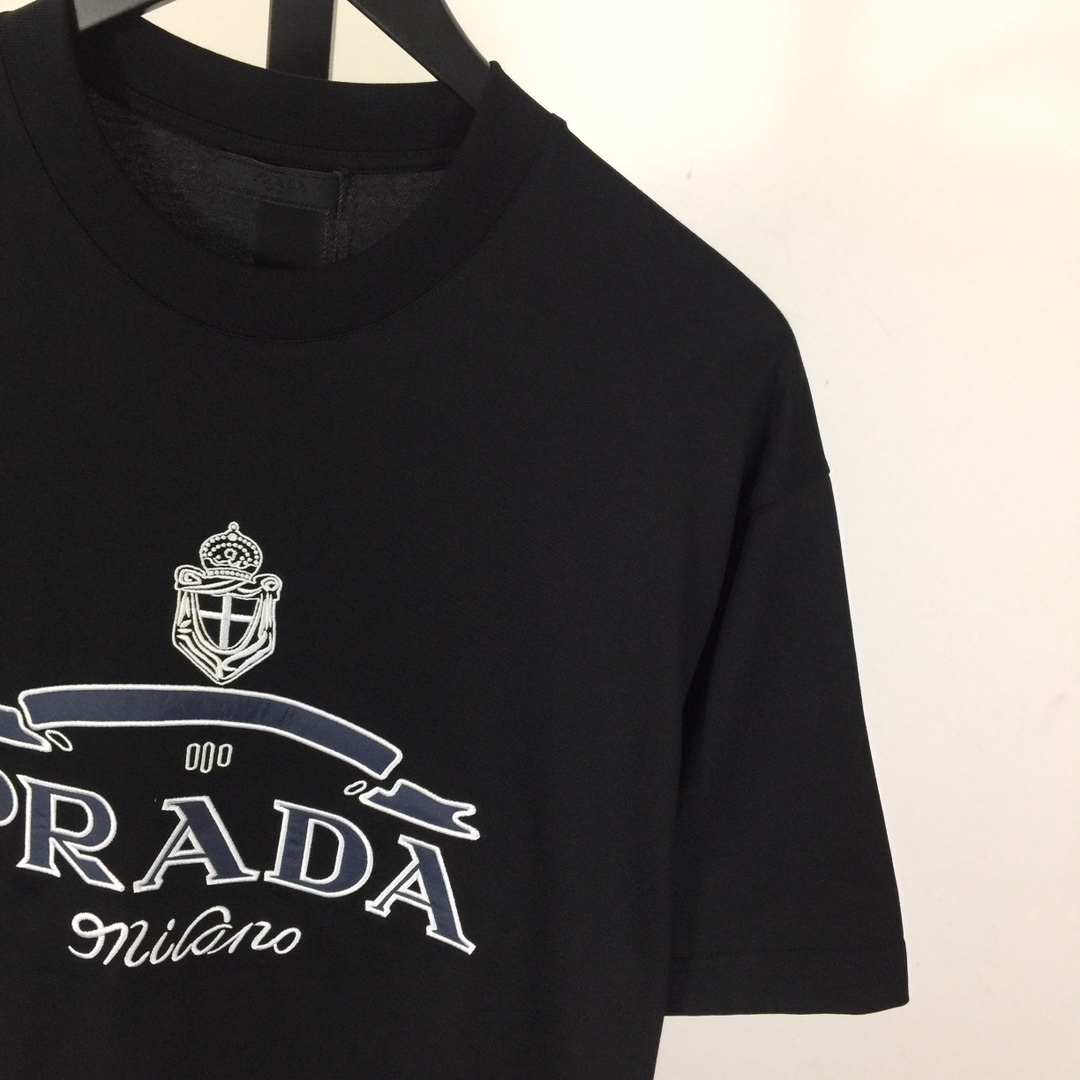 Prada Cotton T-Shirt - DesignerGu