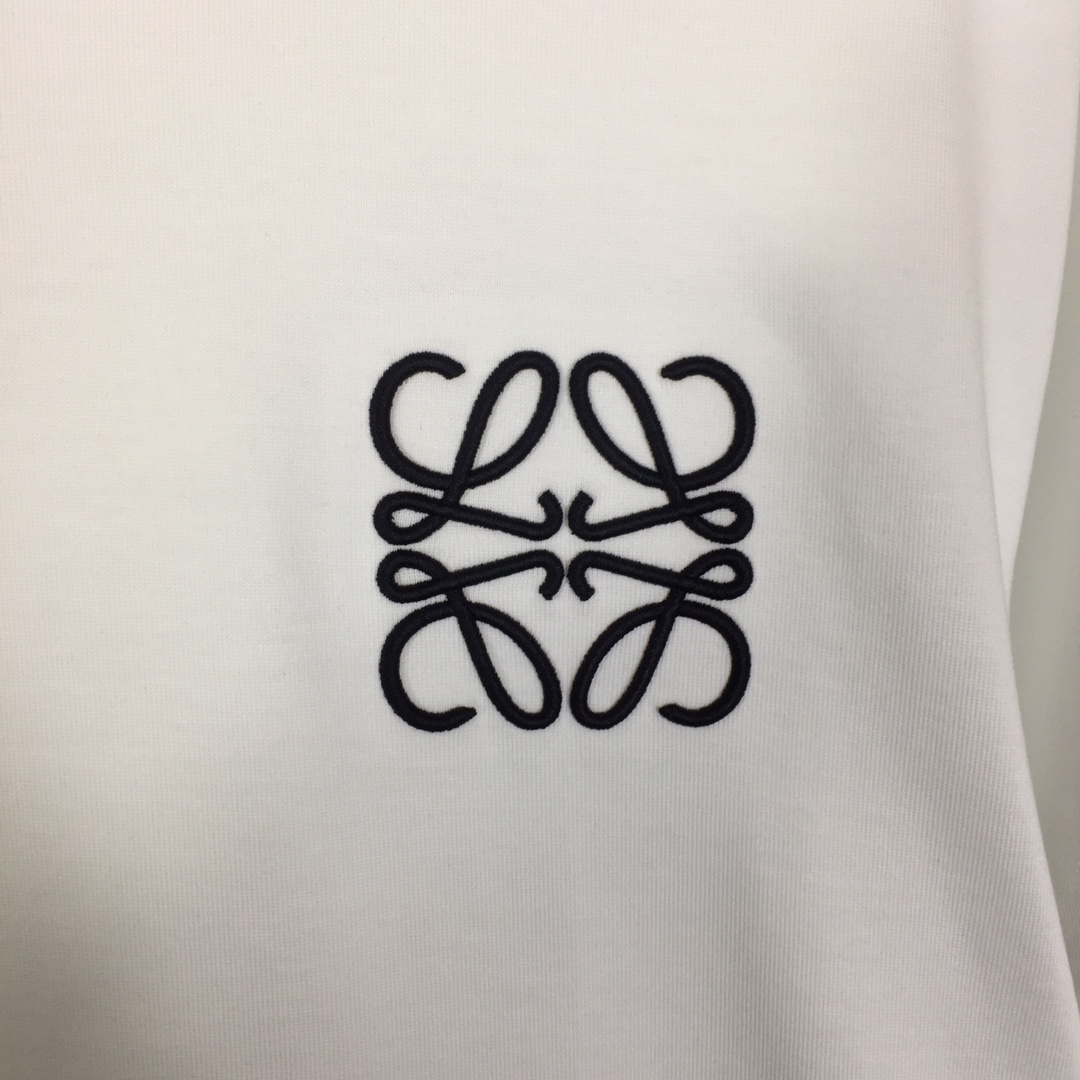 Loewe Logo Cotton T-shirt - DesignerGu