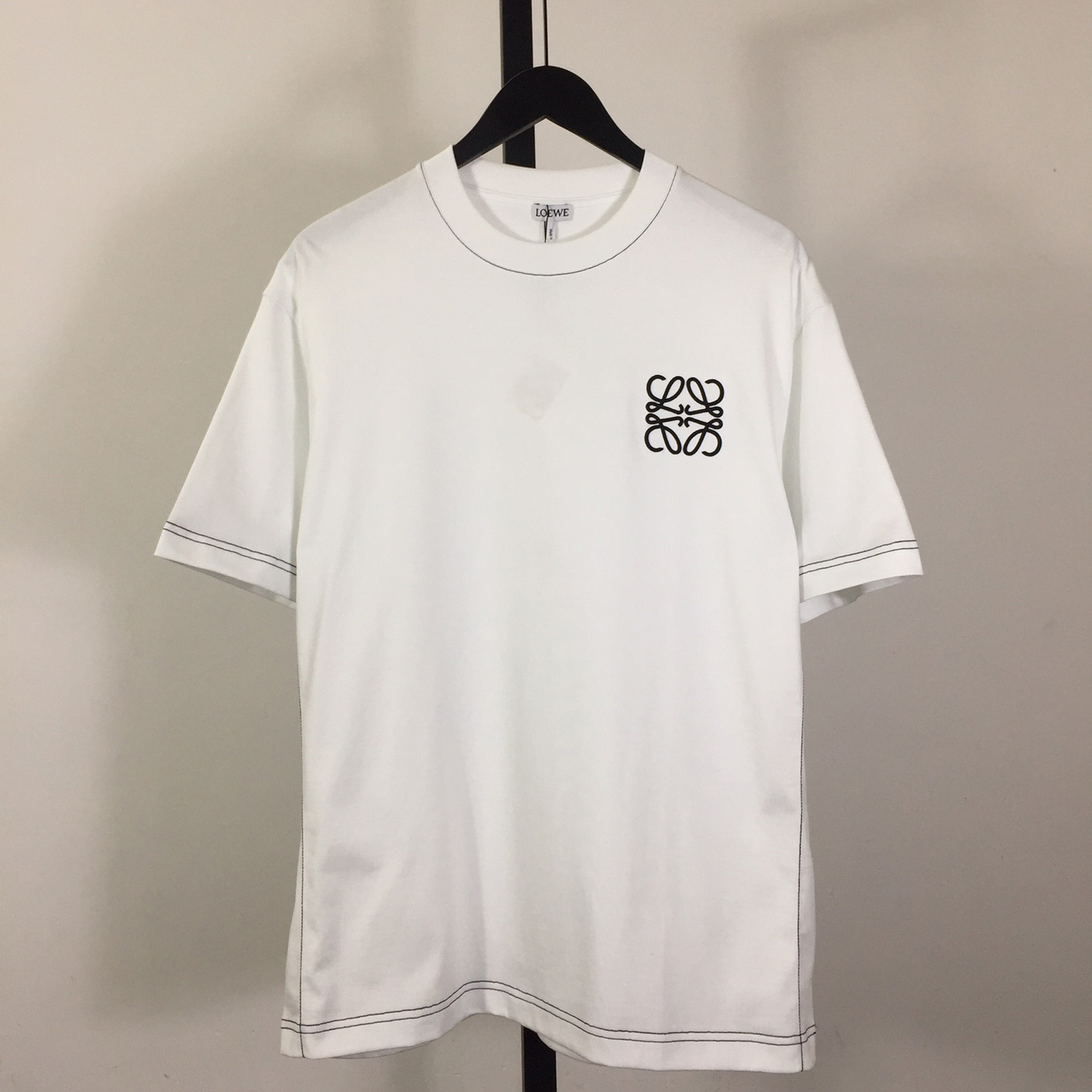 Loewe Logo Cotton T-shirt - DesignerGu