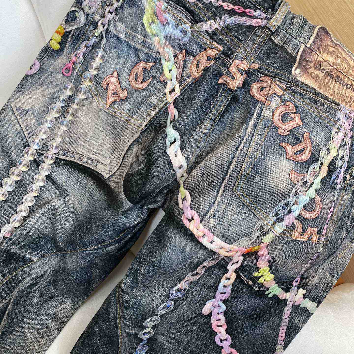 Acne Studios Baggy Fit Jeans - 1981m - DesignerGu