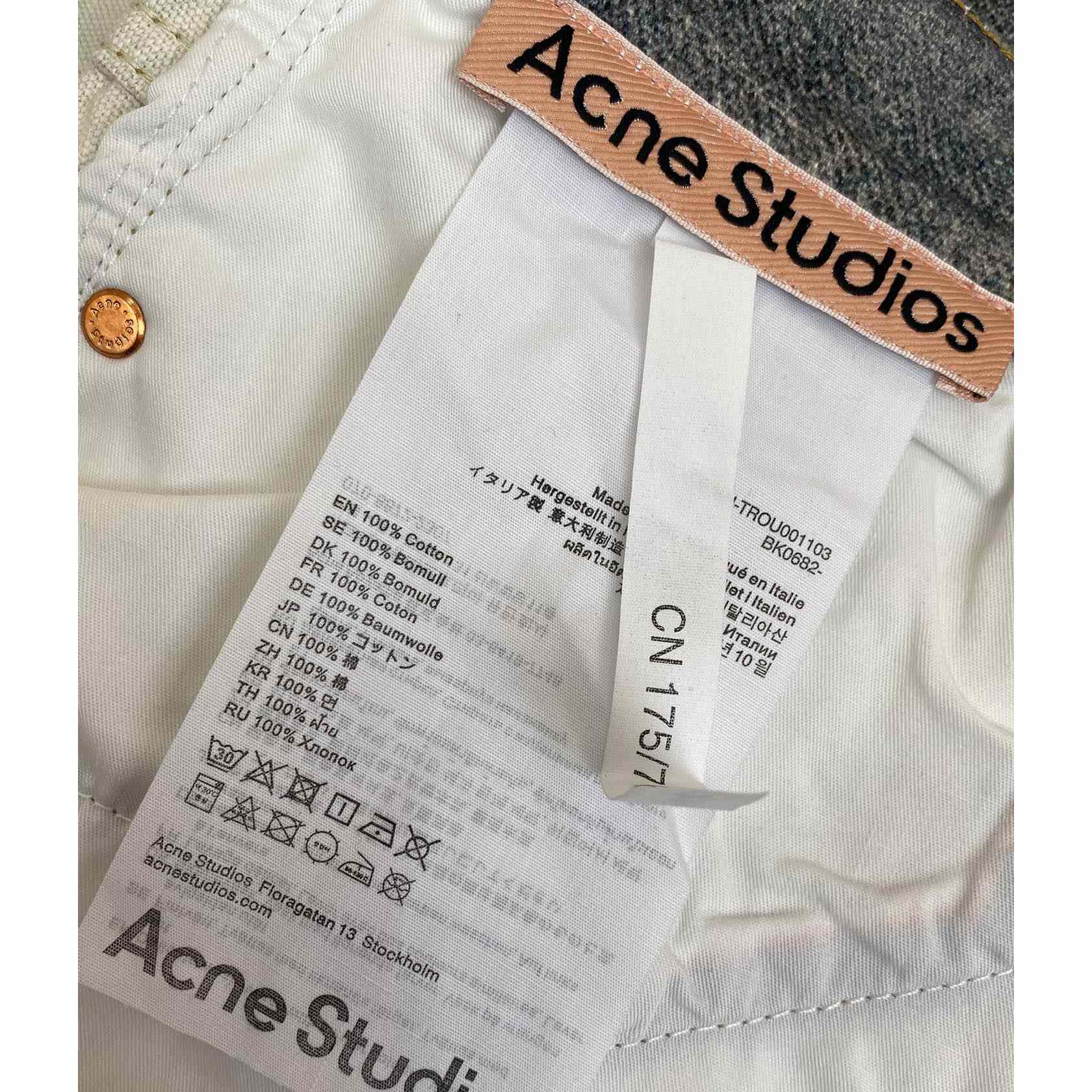 Acne Studios Baggy Fit Jeans - 1981m - DesignerGu