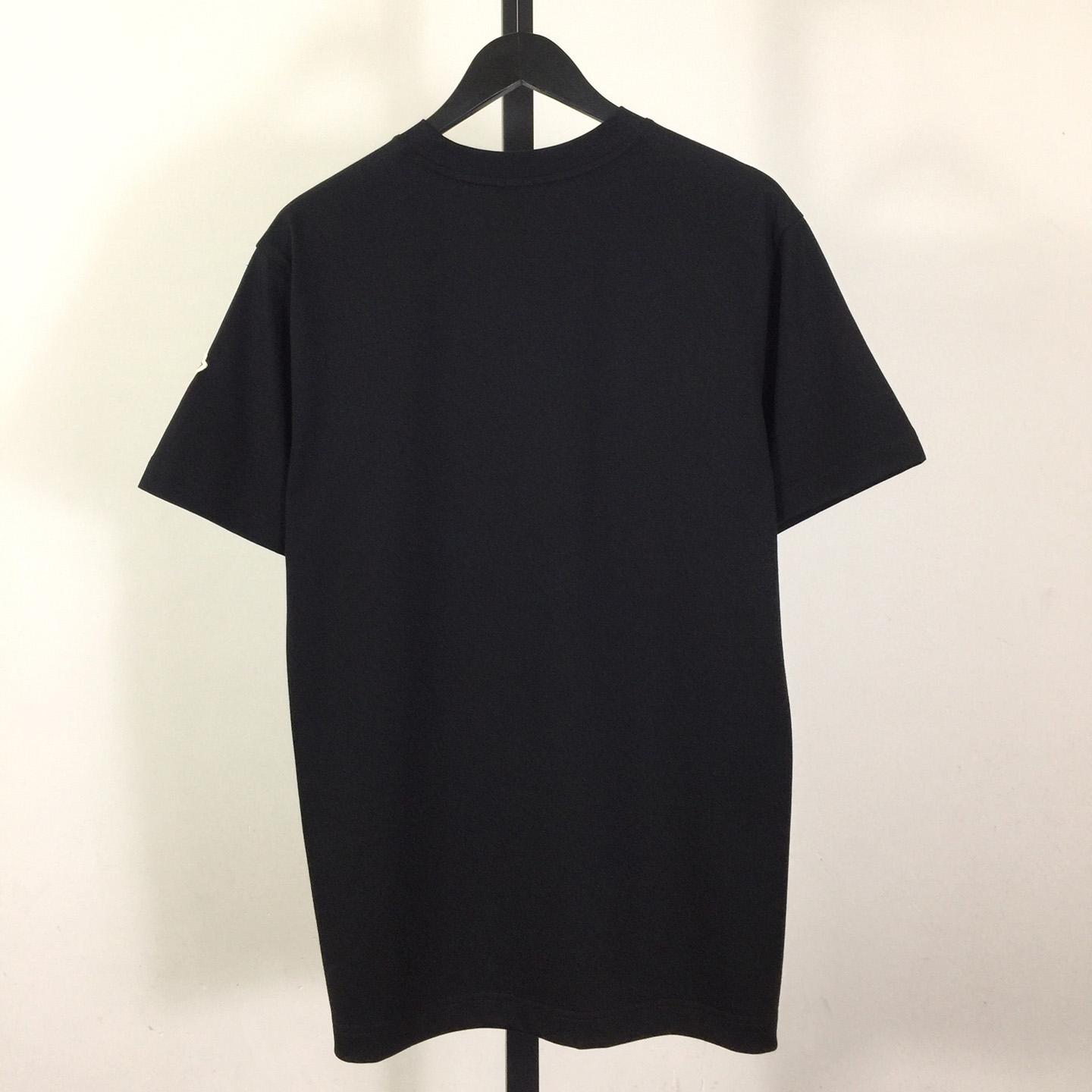 Moncler Logo Cotton T-shirt - DesignerGu