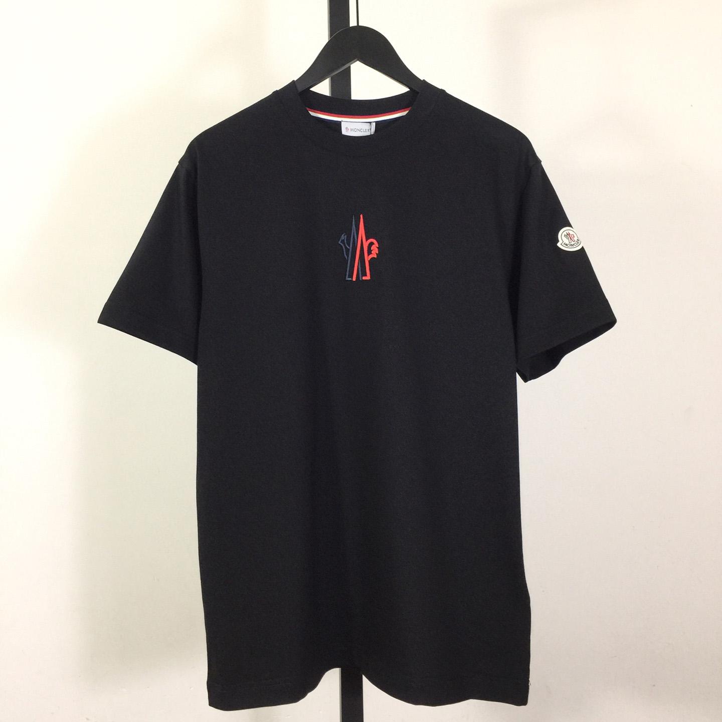 Moncler Logo Cotton T-shirt - DesignerGu