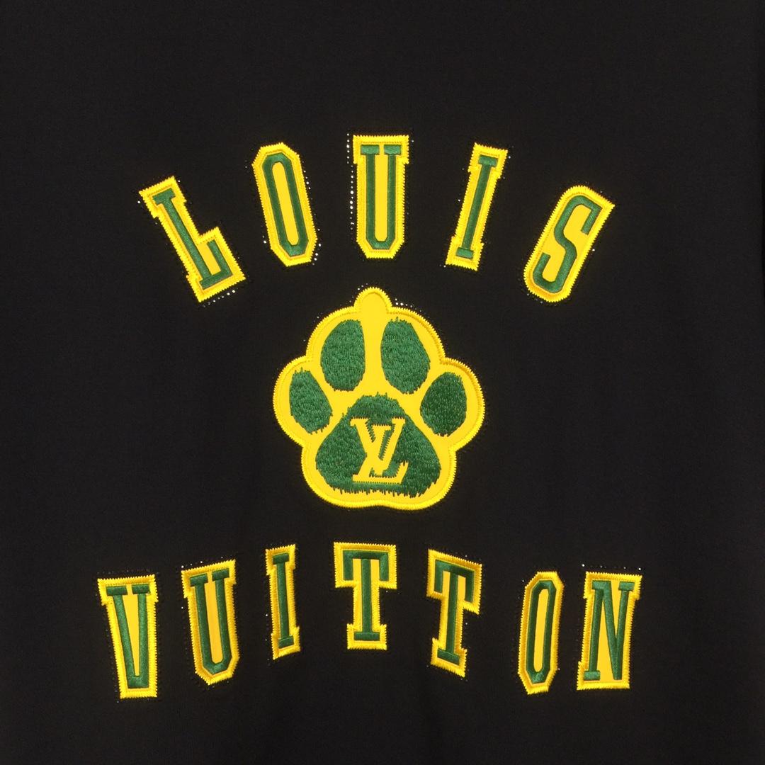 Louis Vuitton Embellished Short-Sleeved Cotton Crewneck - DesignerGu