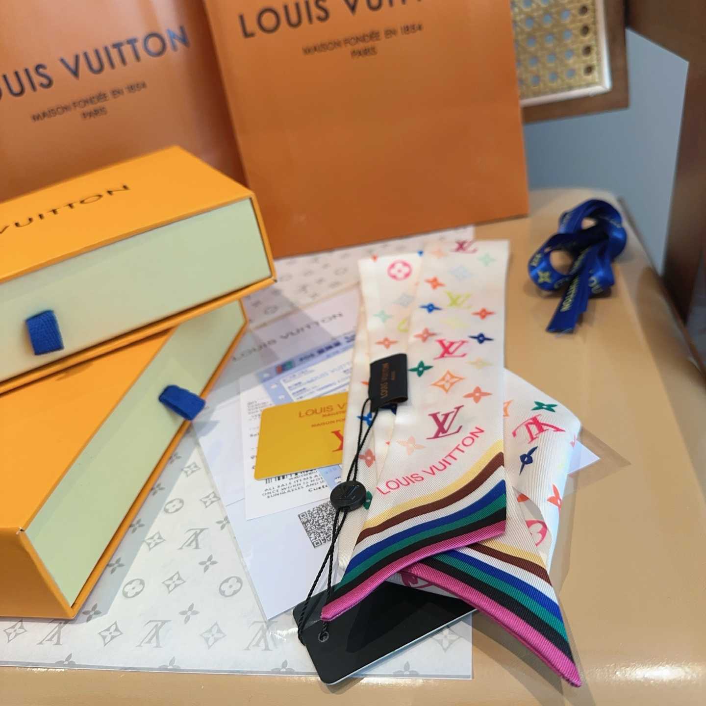 Louis Vuitton LV x TM Bandeau    120x5cm - DesignerGu