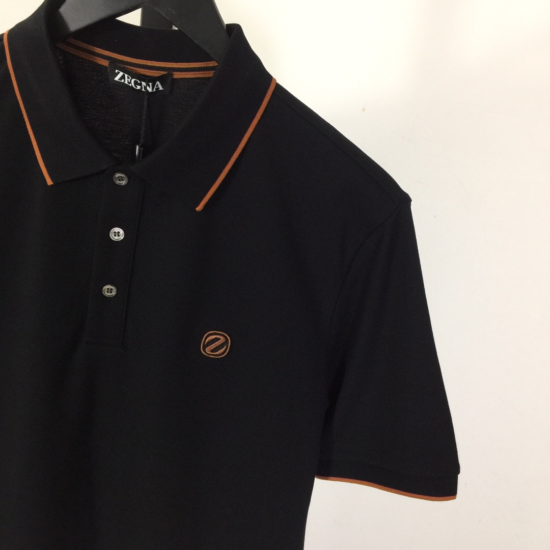 Zegna Cotton Polo Shirt - DesignerGu