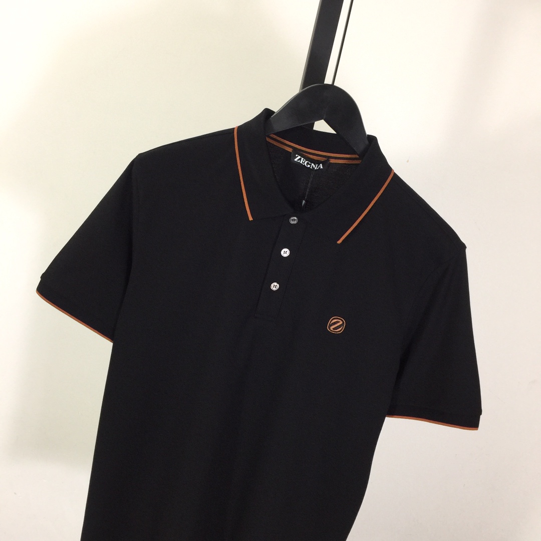 Zegna Cotton Polo Shirt - DesignerGu