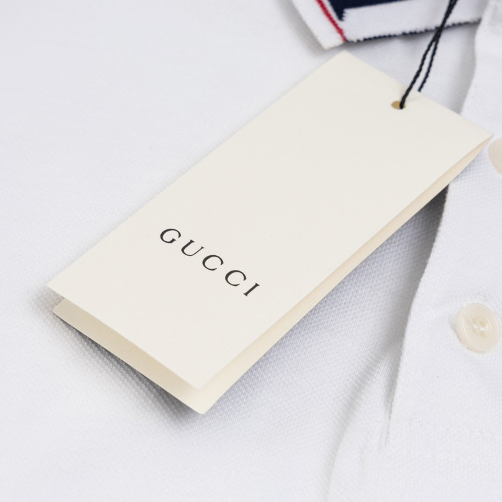 Gucci Cotton Jersey Polo Shirt - DesignerGu