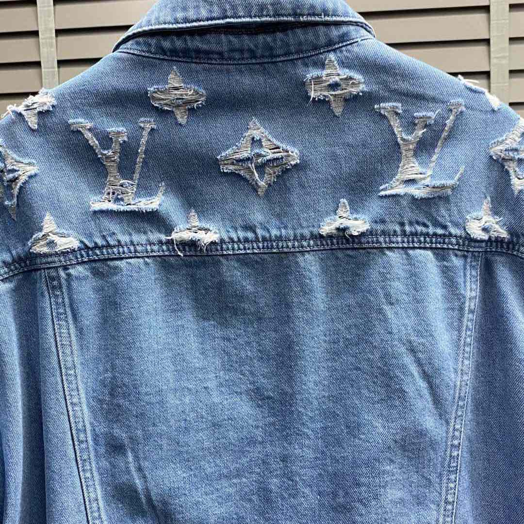 Louis Vuitton Denim Trucker Jacket   1AGING - DesignerGu