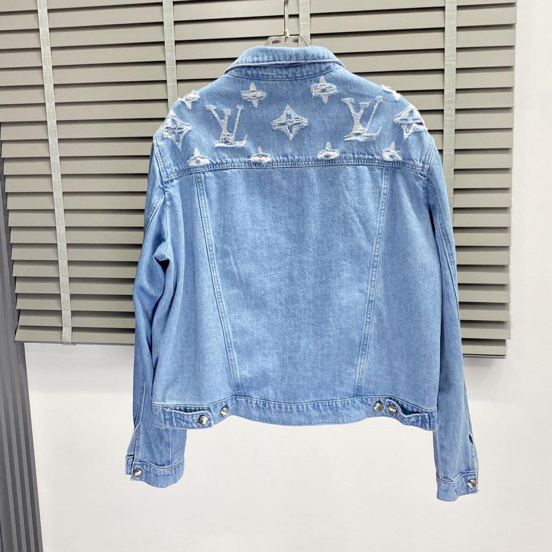 Louis Vuitton Denim Trucker Jacket   1AGING - DesignerGu