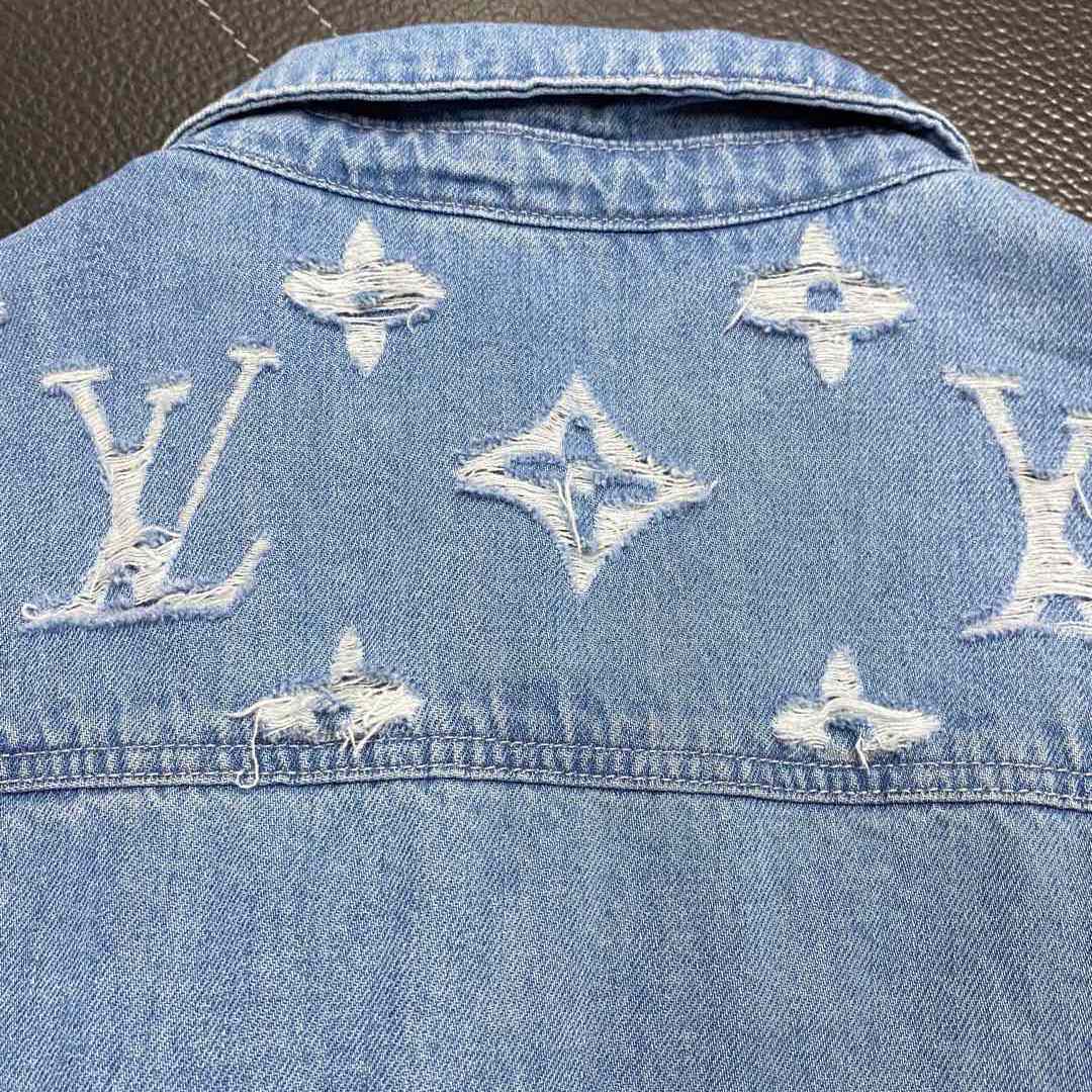 Louis Vuitton Denim Trucker Jacket   1AGING - DesignerGu