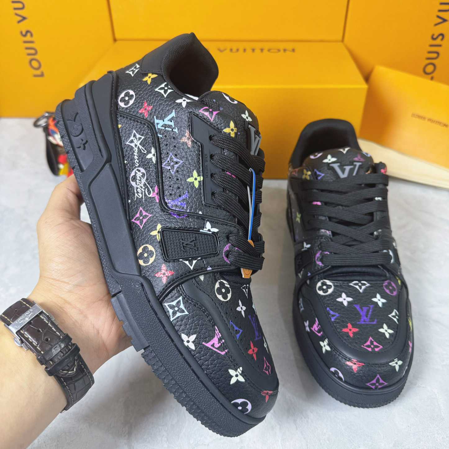 Louis Vuitton LV Trainer Sneaker  1AGZE2 - DesignerGu