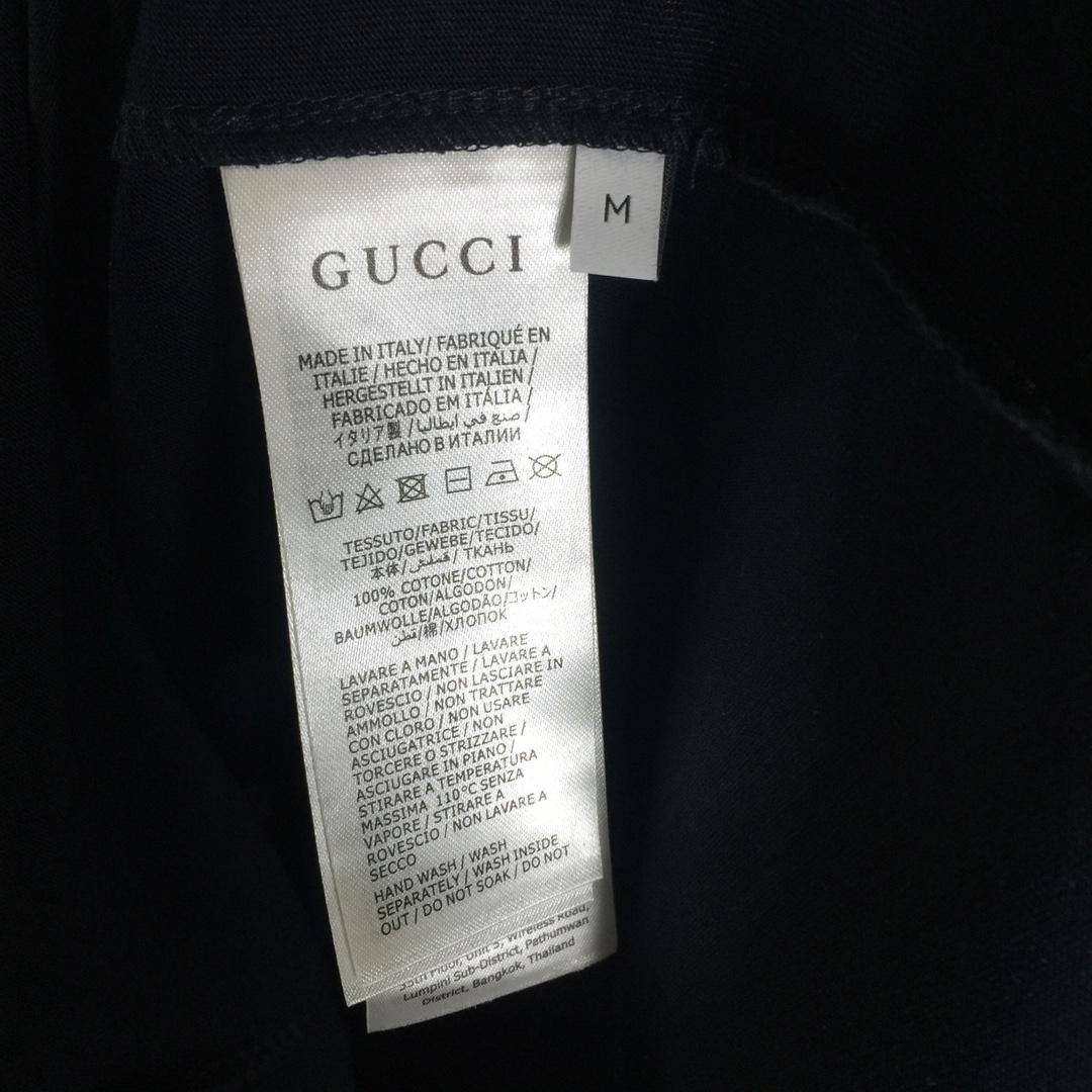 Gucci Cotton Jersey T-shirt With Print  - DesignerGu