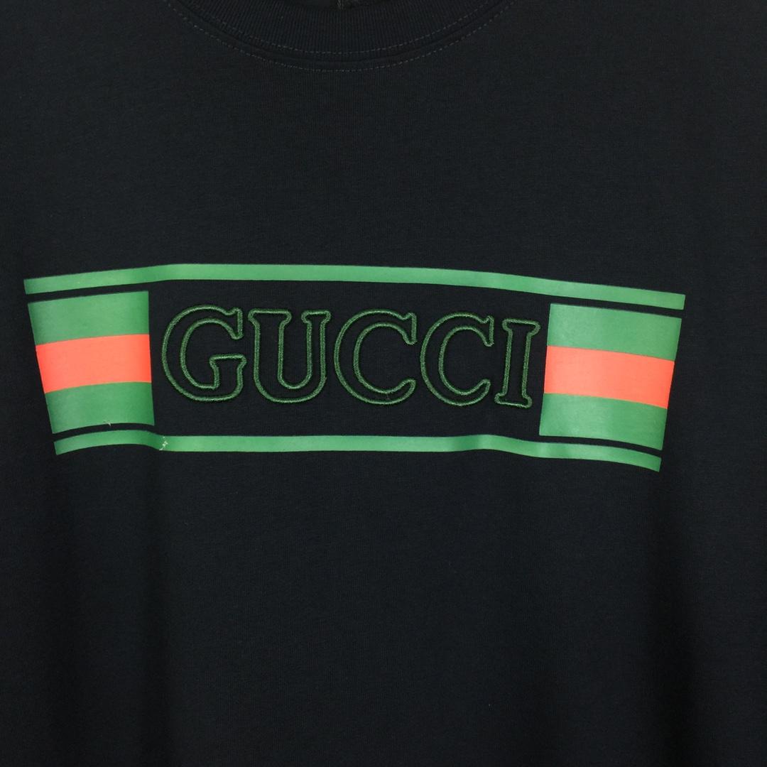 Gucci Cotton Jersey T-shirt With Print  - DesignerGu