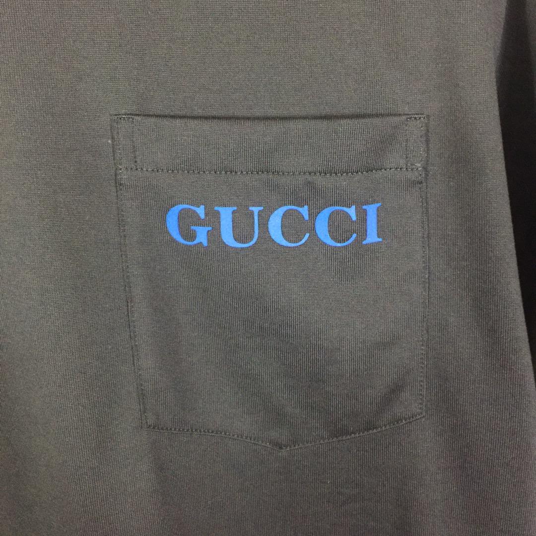 Gucci Cotton Jersey Printed T-shirt   - DesignerGu