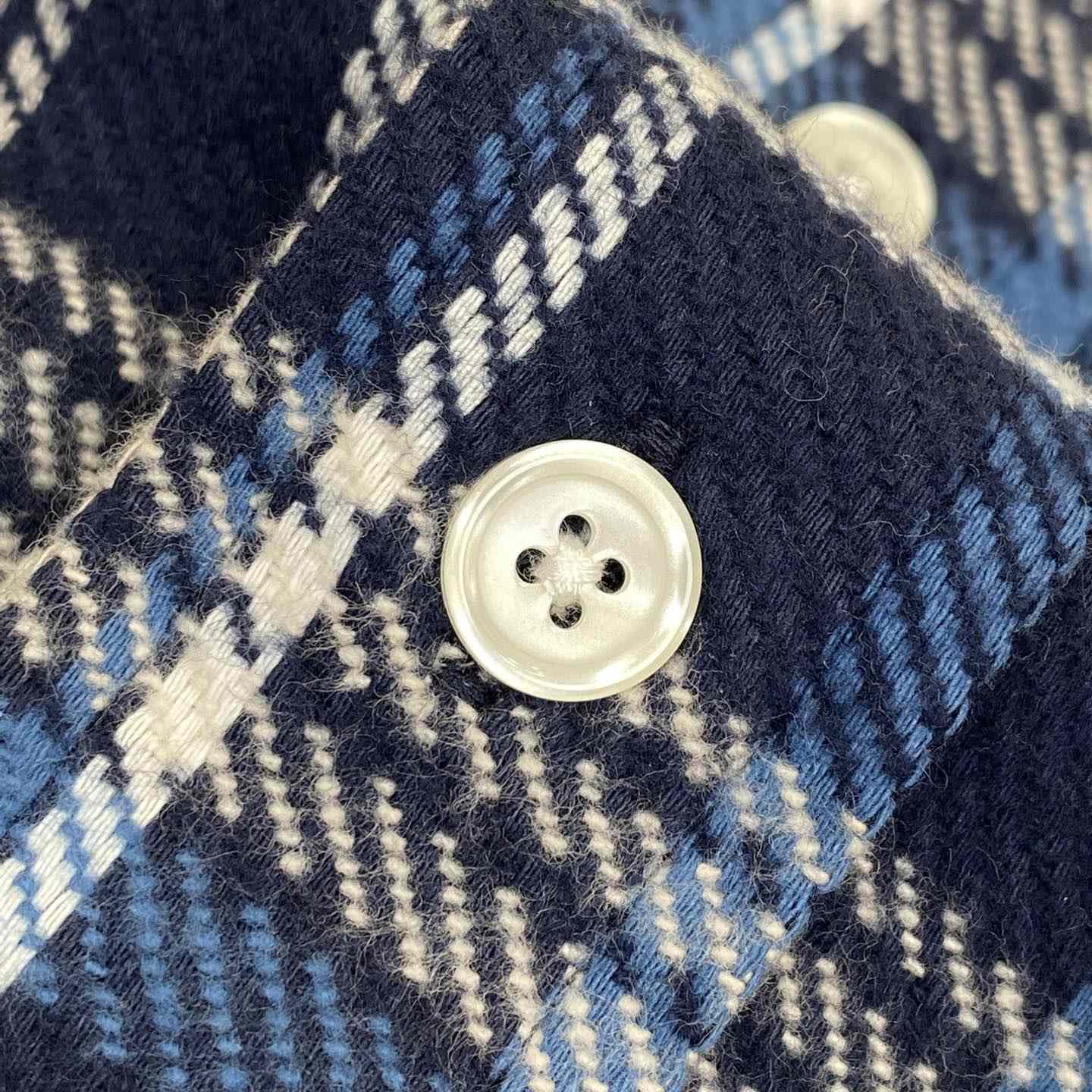 Celine Loose Lumberjack Shirt In Check Cotton - DesignerGu