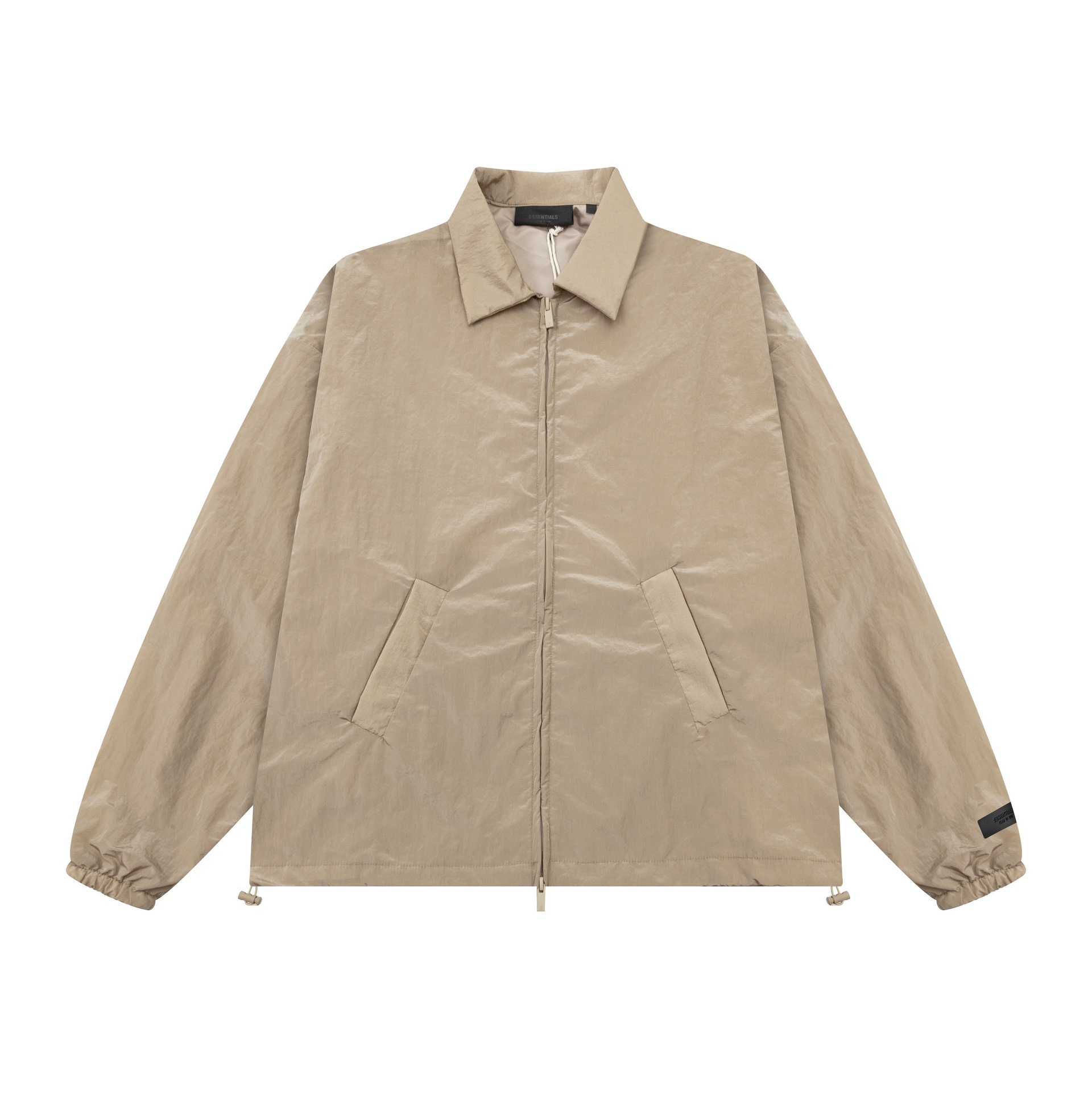 Fear Of God Essential Crinkle Nylon Bomber - DesignerGu