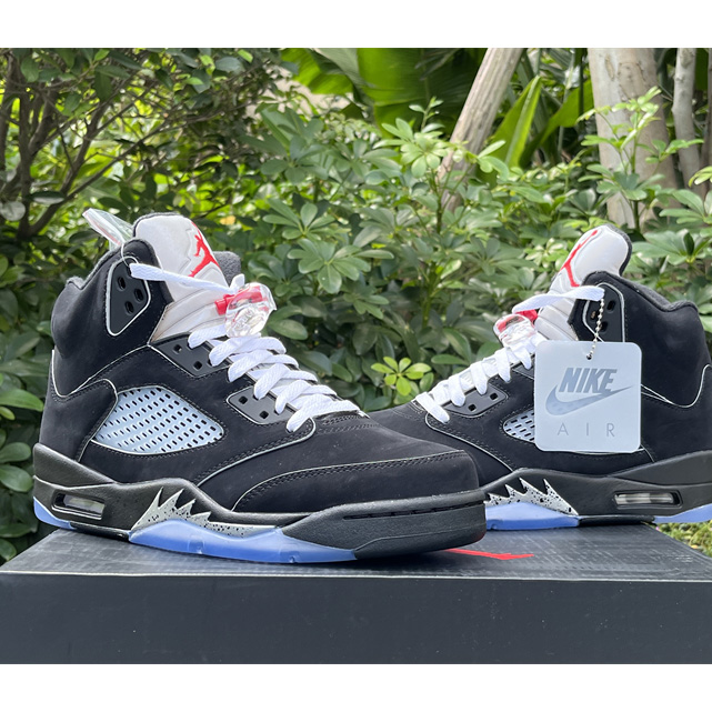 Air Jordan 5 “Black Metallic Reimagined” Sneakers     HF3975-001  - DesignerGu