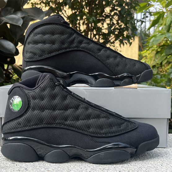 Air Jordan 13 “Black Cat” Sneakers     414571-011 - DesignerGu