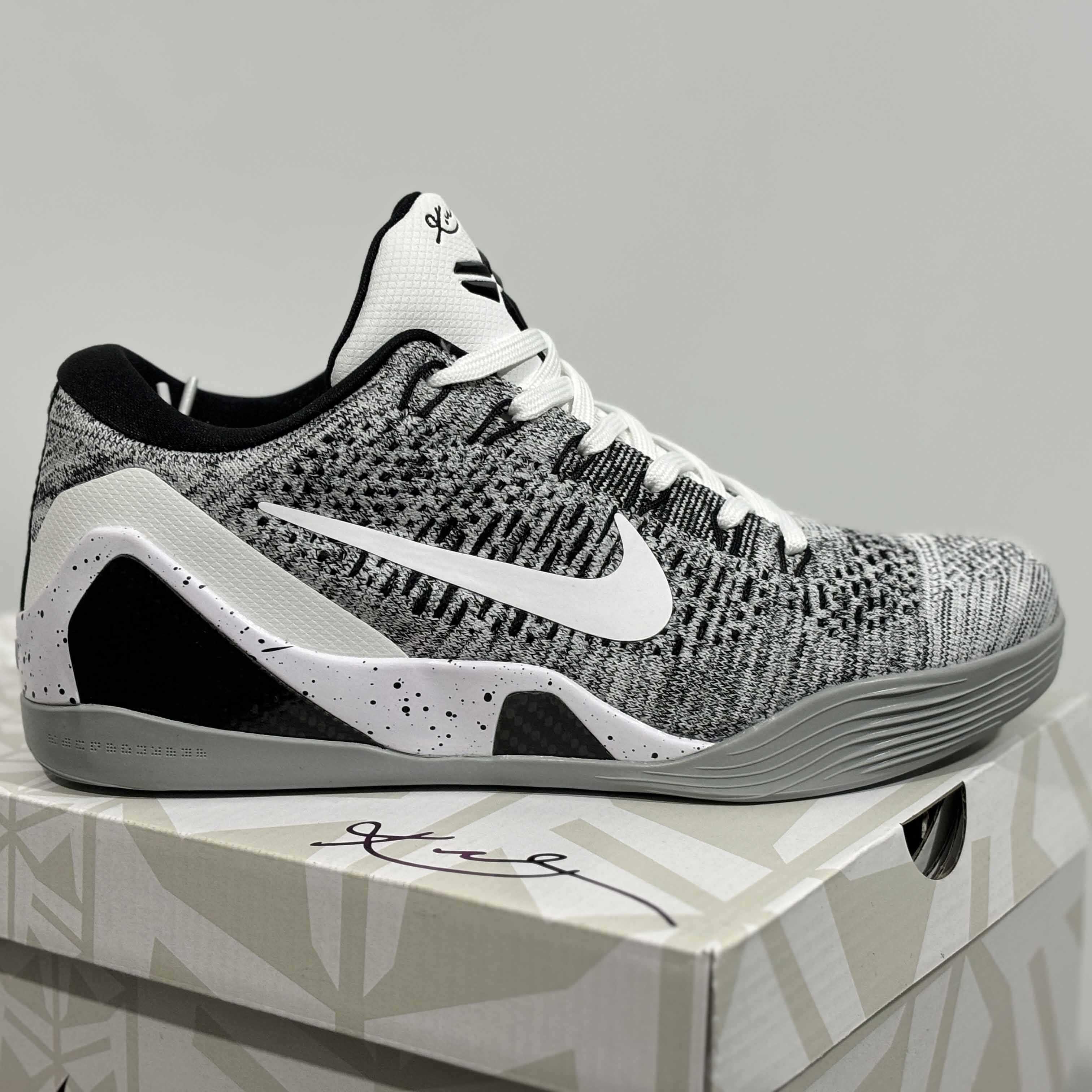 Nike Kobe 9 Elite Low Beethoven Sneakers    639045-101 - DesignerGu