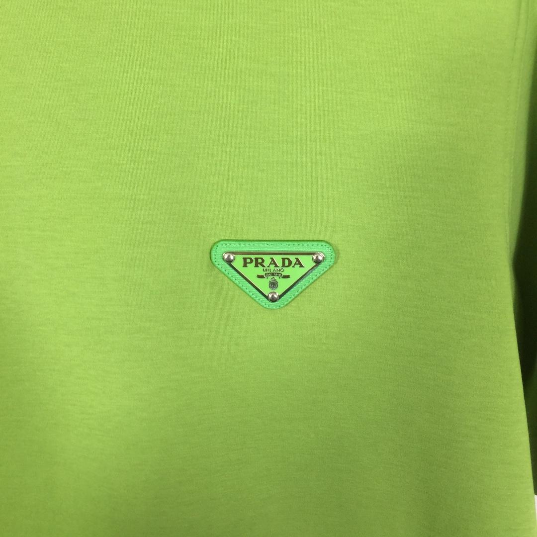 Prada Cotton T-Shirt - DesignerGu