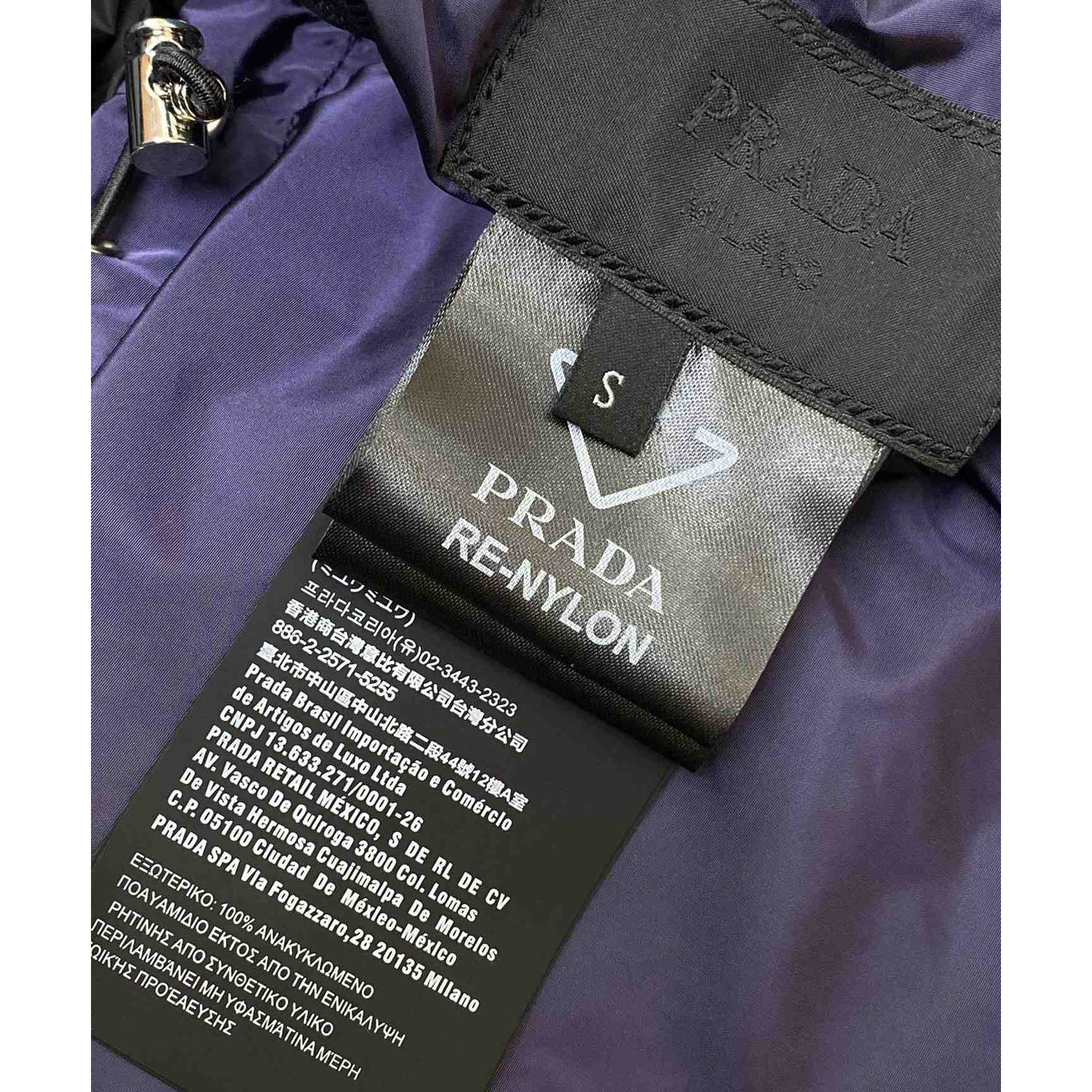 Prada Re-Nylon Reversible Hooded Jacket - DesignerGu