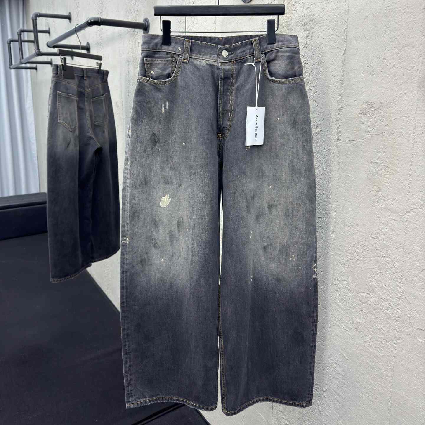 Acne Studios Super Baggy Fit Jeans - DesignerGu