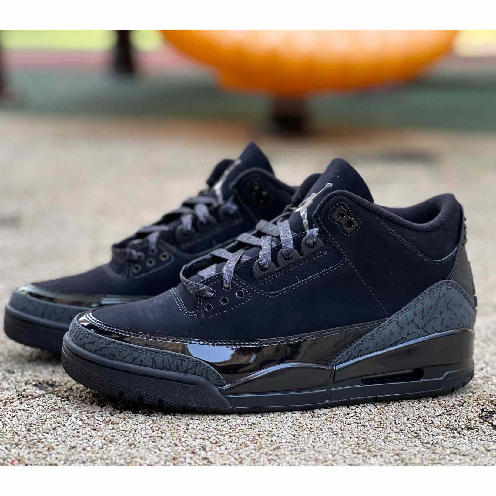 Air Jordan 3 “Black Cat” Basketball Shoes    CT8532-001 - DesignerGu