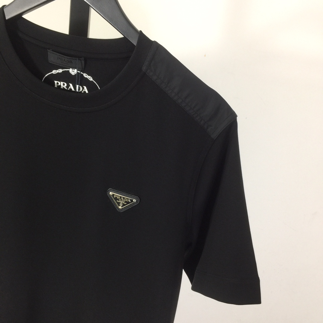 Prada Cotton T-Shirt - DesignerGu