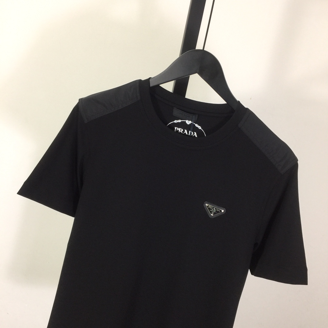 Prada Cotton T-Shirt - DesignerGu