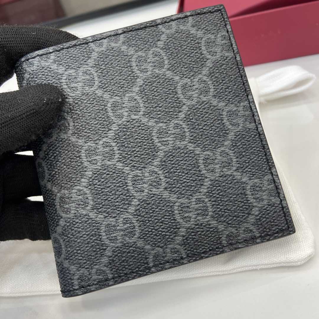 Gucci GG Emblem Bi-fold Wallet  - DesignerGu