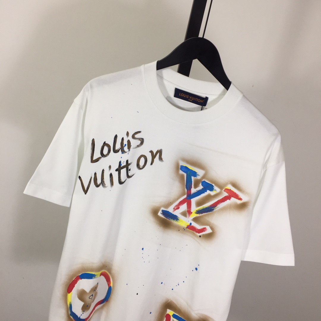 Louis Vuitton Cotton T-Shirt - DesignerGu