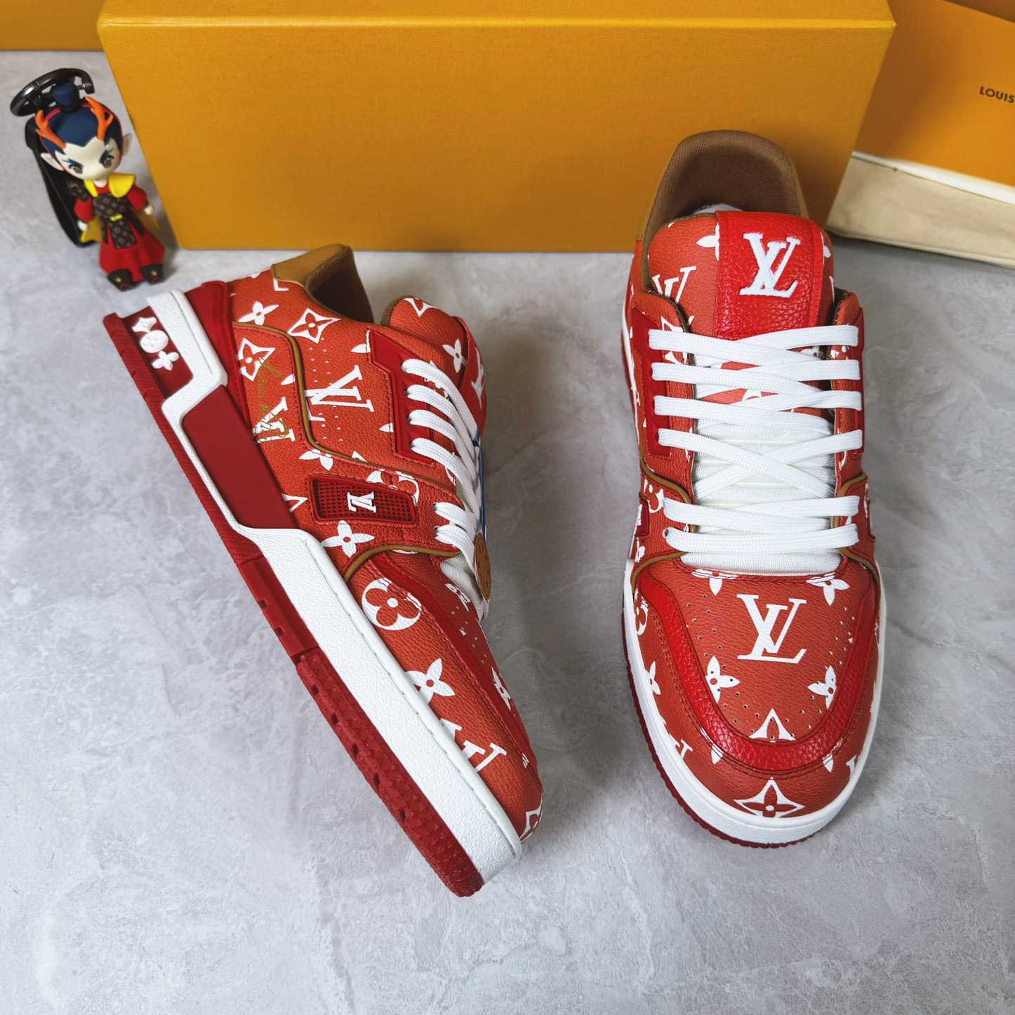 Louis Vuitton LV Trainer Sneaker  1AHAMY - DesignerGu