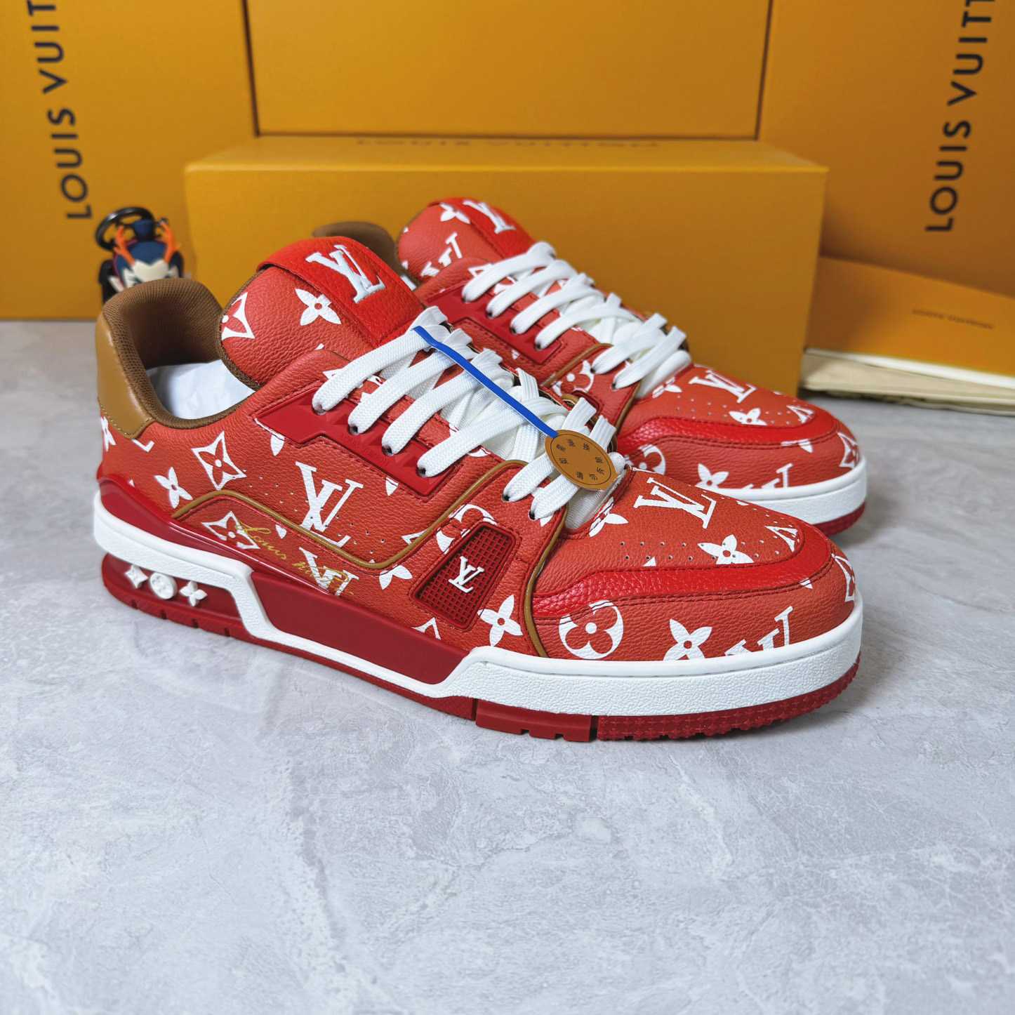 Louis Vuitton LV Trainer Sneaker  1AHAMY - DesignerGu