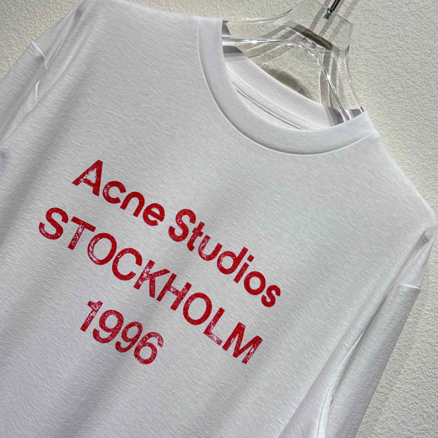 Acne Studios Edden 1996 Long Sleeve T-Shirt - DesignerGu