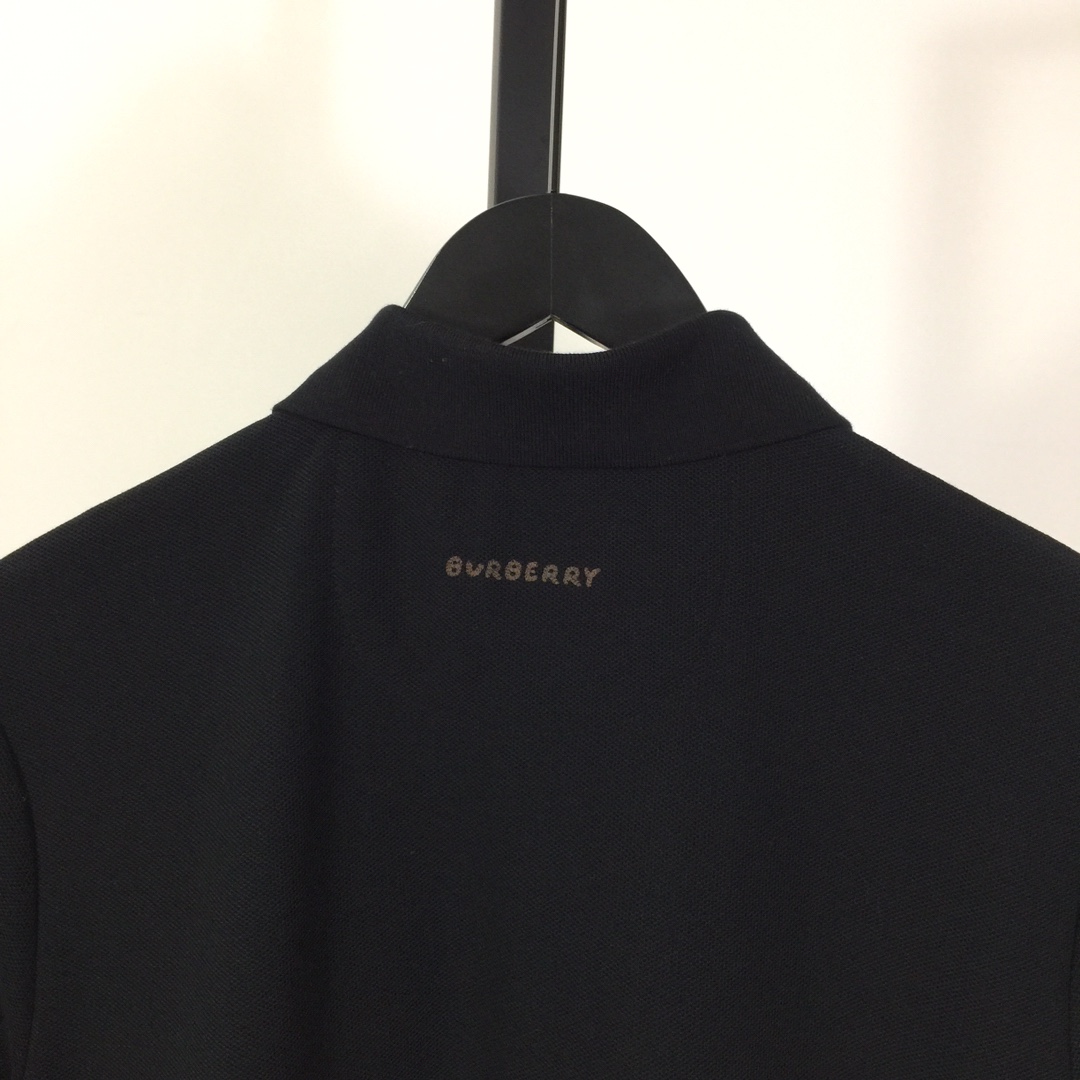 Burberry B Snake Cotton Polo Shirt - DesignerGu