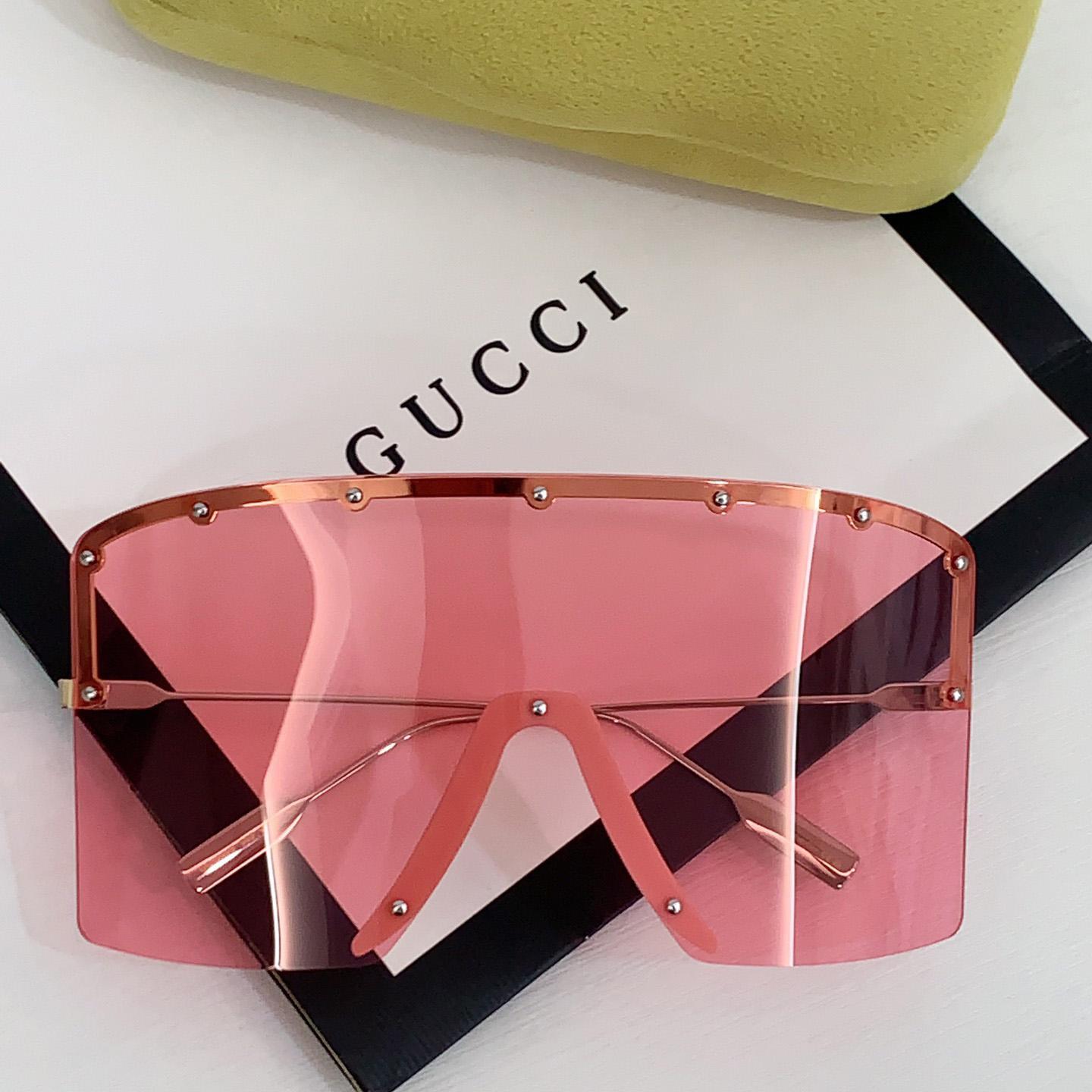 Gucci Mask-Shaped Sunglasses     GG1244 - DesignerGu