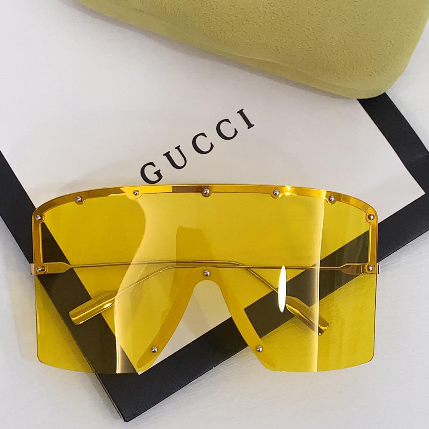 Gucci Mask-Shaped Sunglasses     GG1244 - DesignerGu