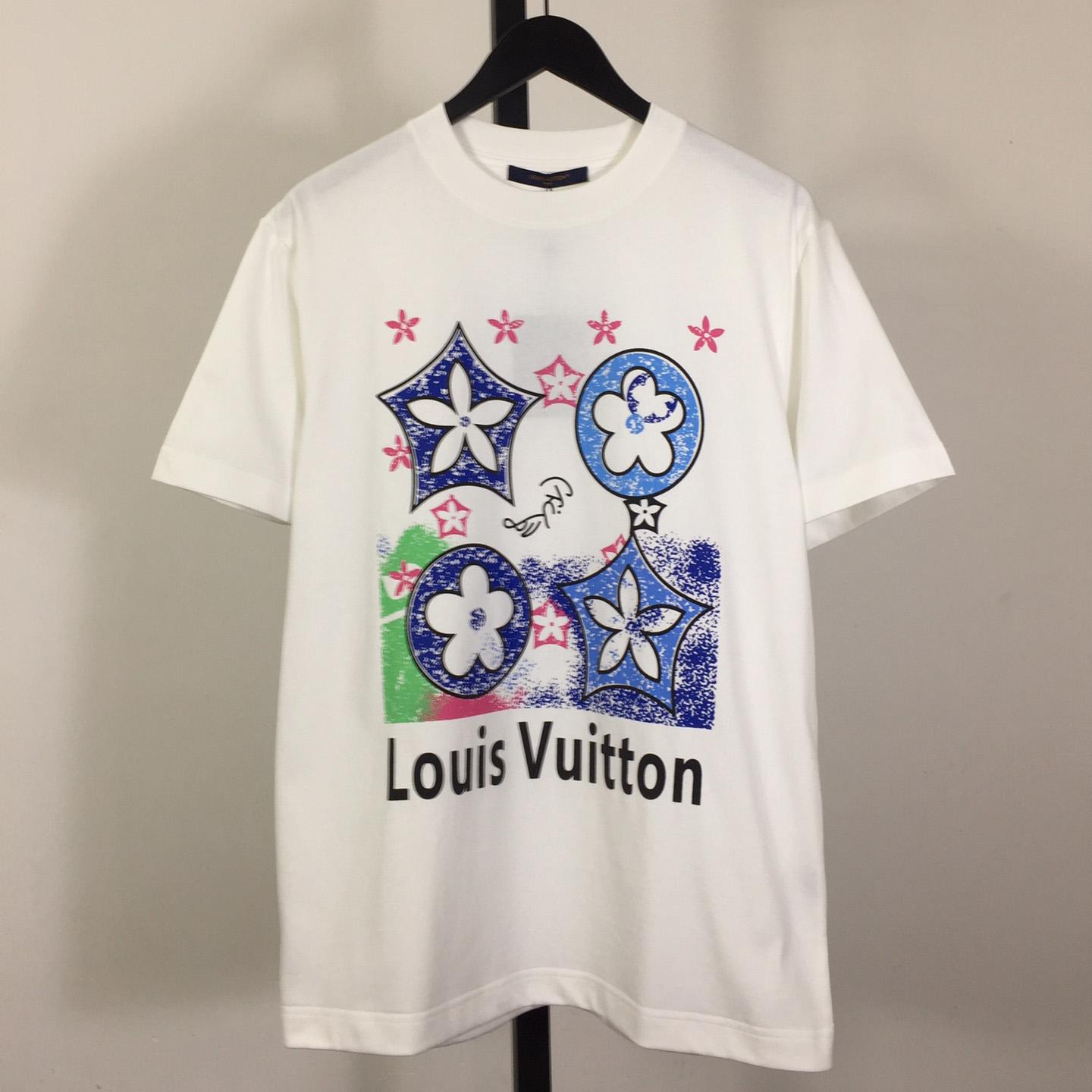 Louis Vuitton Cotton T-Shirt - DesignerGu