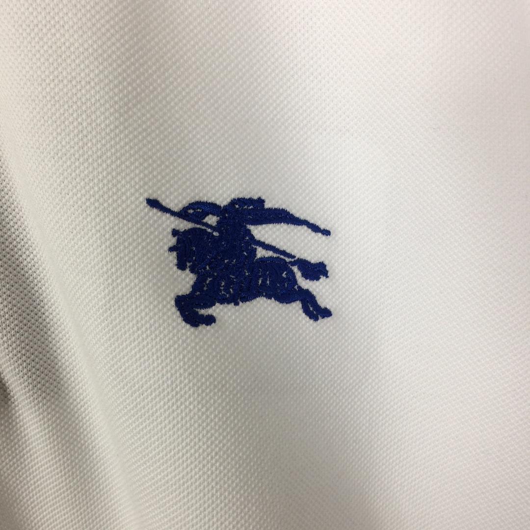 Burberry Logo Cotton Polo Shirt - DesignerGu