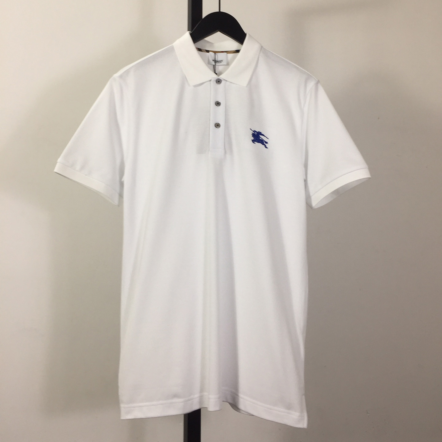 Burberry Logo Cotton Polo Shirt - DesignerGu