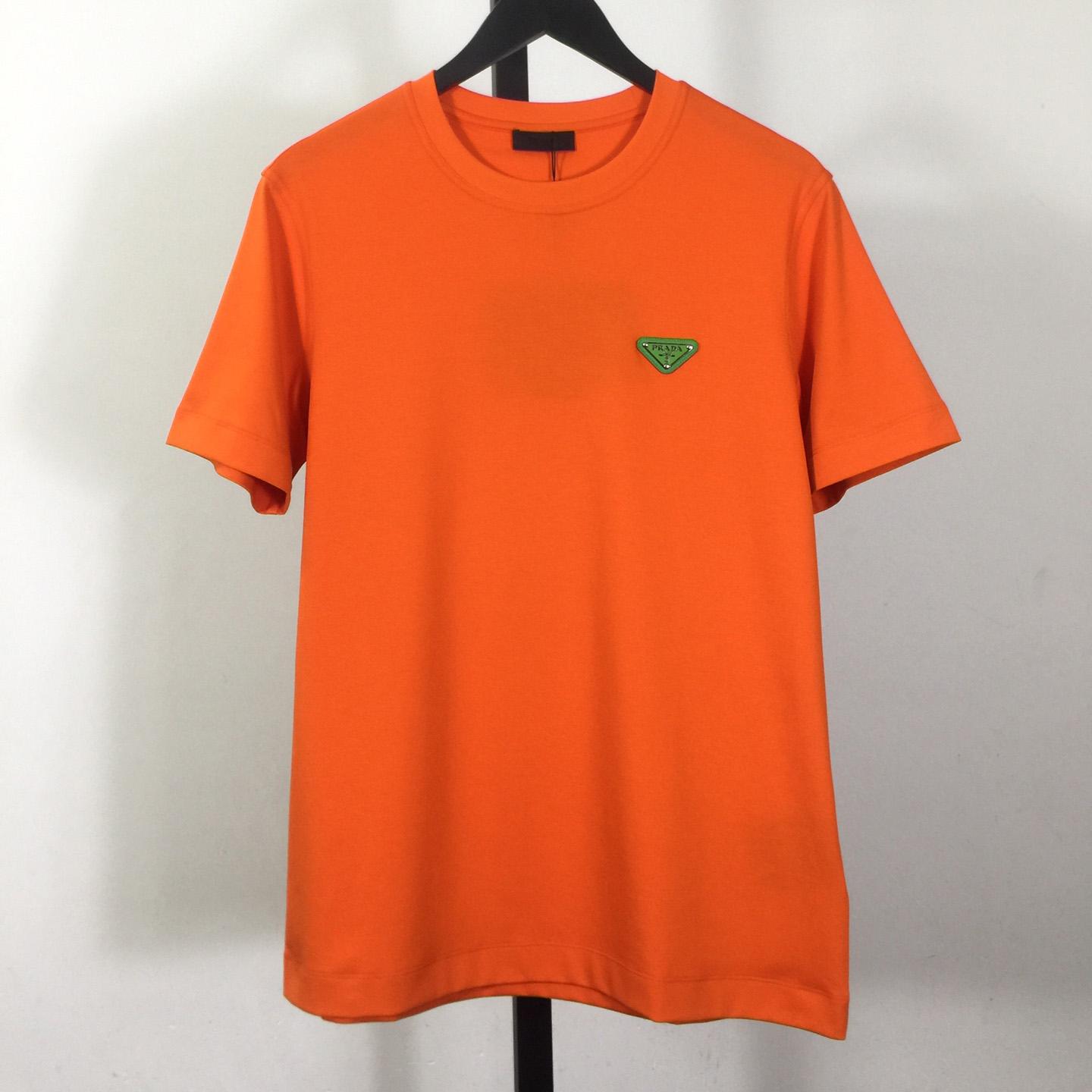 Prada Cotton T-Shirt - DesignerGu