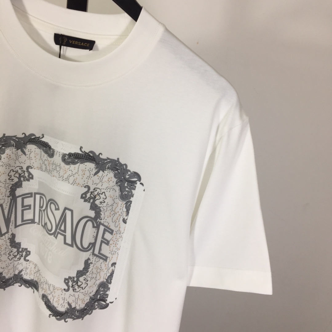 Versace Cotton T-shirt - DesignerGu