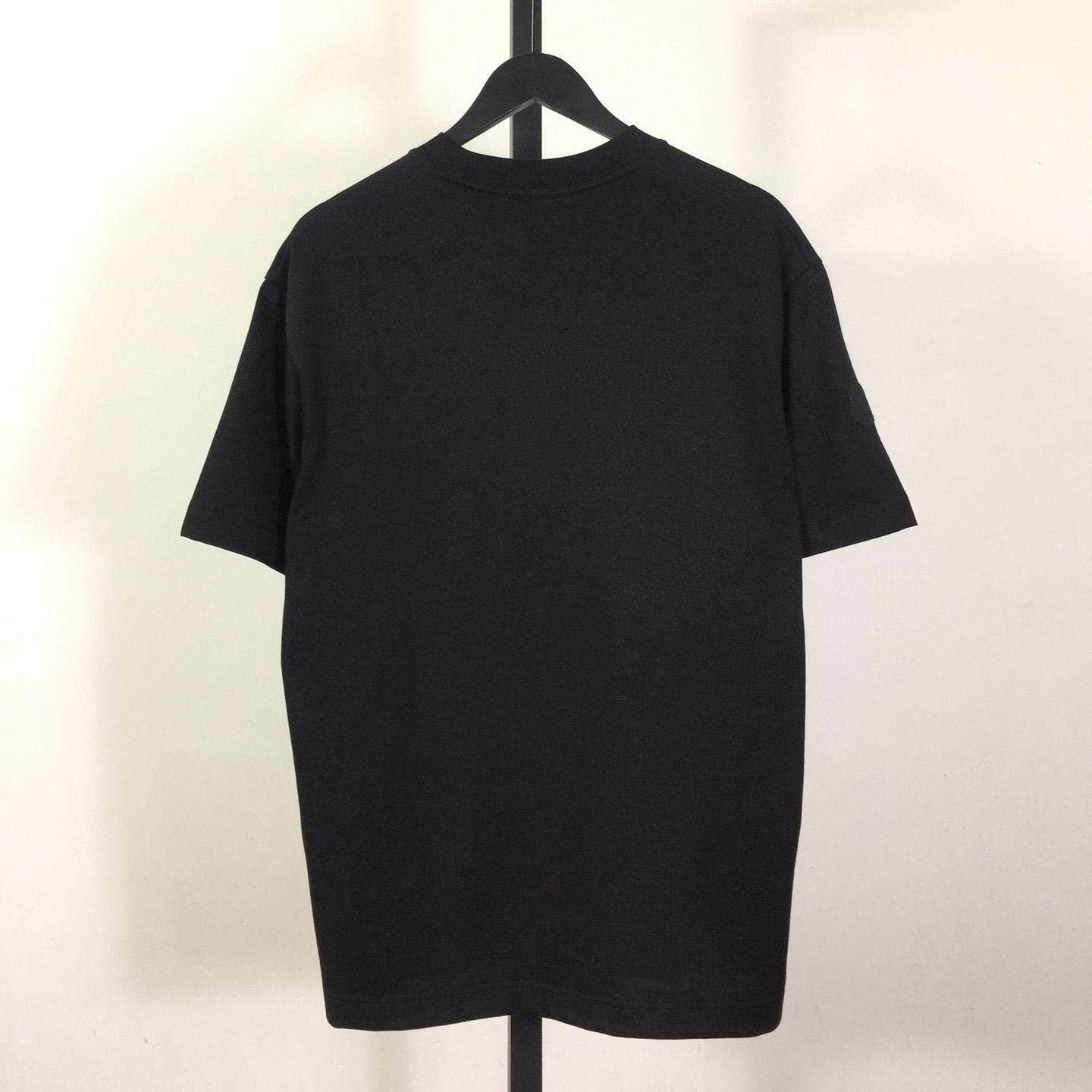 Moncler Logo Cotton T-shirt - DesignerGu