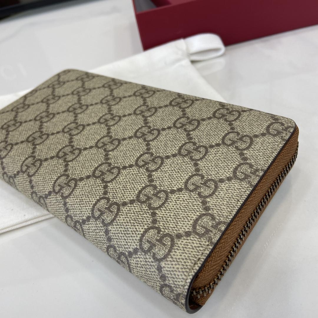 Gucci GG Emblem Around Wallet - DesignerGu