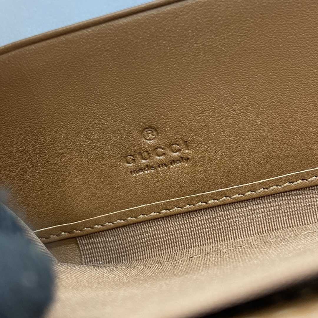 Gucci GG Emblem Around Wallet - DesignerGu