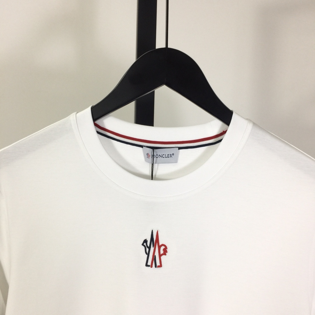 Moncler Logo Cotton T-shirt - DesignerGu