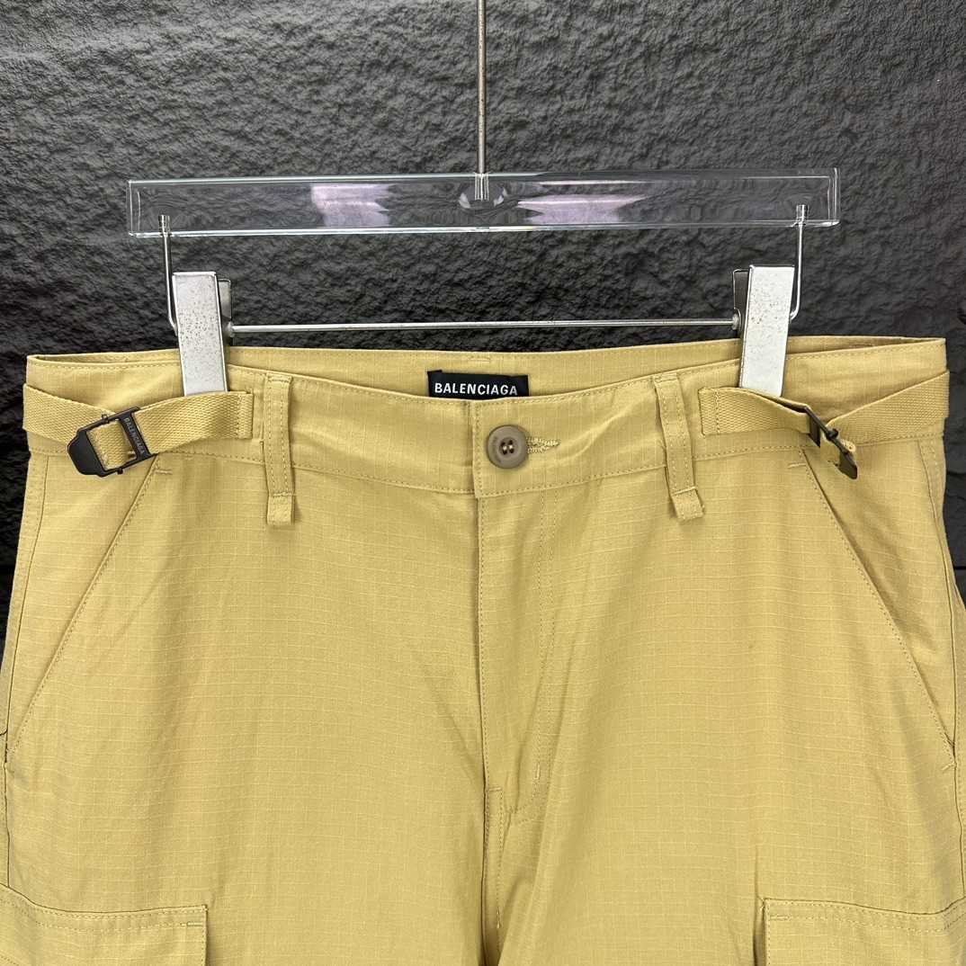 Balenciaga Patched Cotton Cargo Pants - DesignerGu