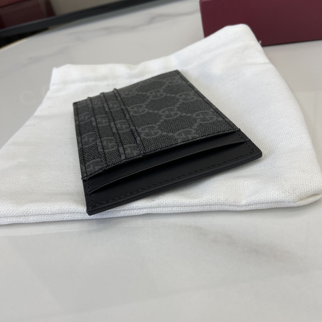 Gucci GG Emblem Card Case  - DesignerGu